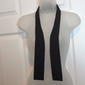 Women's Folding Bow Tie VTG 70’s by Adelaar. Silk Polkadot. Classy. Chic